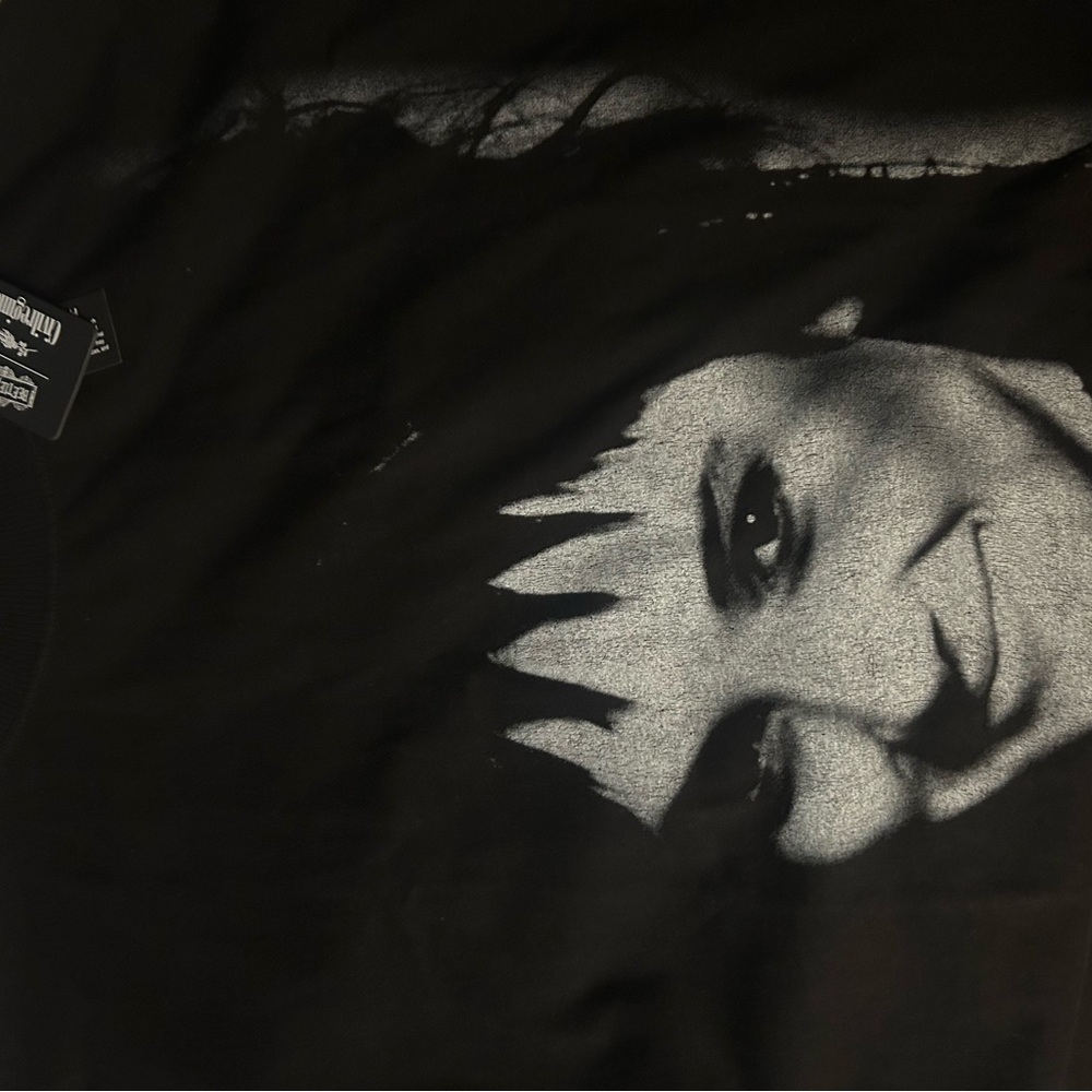 Black Graphic Kids Shirt